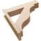 Ekena Millwork 8-in W x 36-in D x 36-in H Funston Block Rough Cedar Woodgrain TimberThane Outlooker, Primed Tan OUTUR080X36X36FST44RCPR - alternate 5